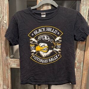 Gildan Black Sturgis Rally Kids T-Shirt